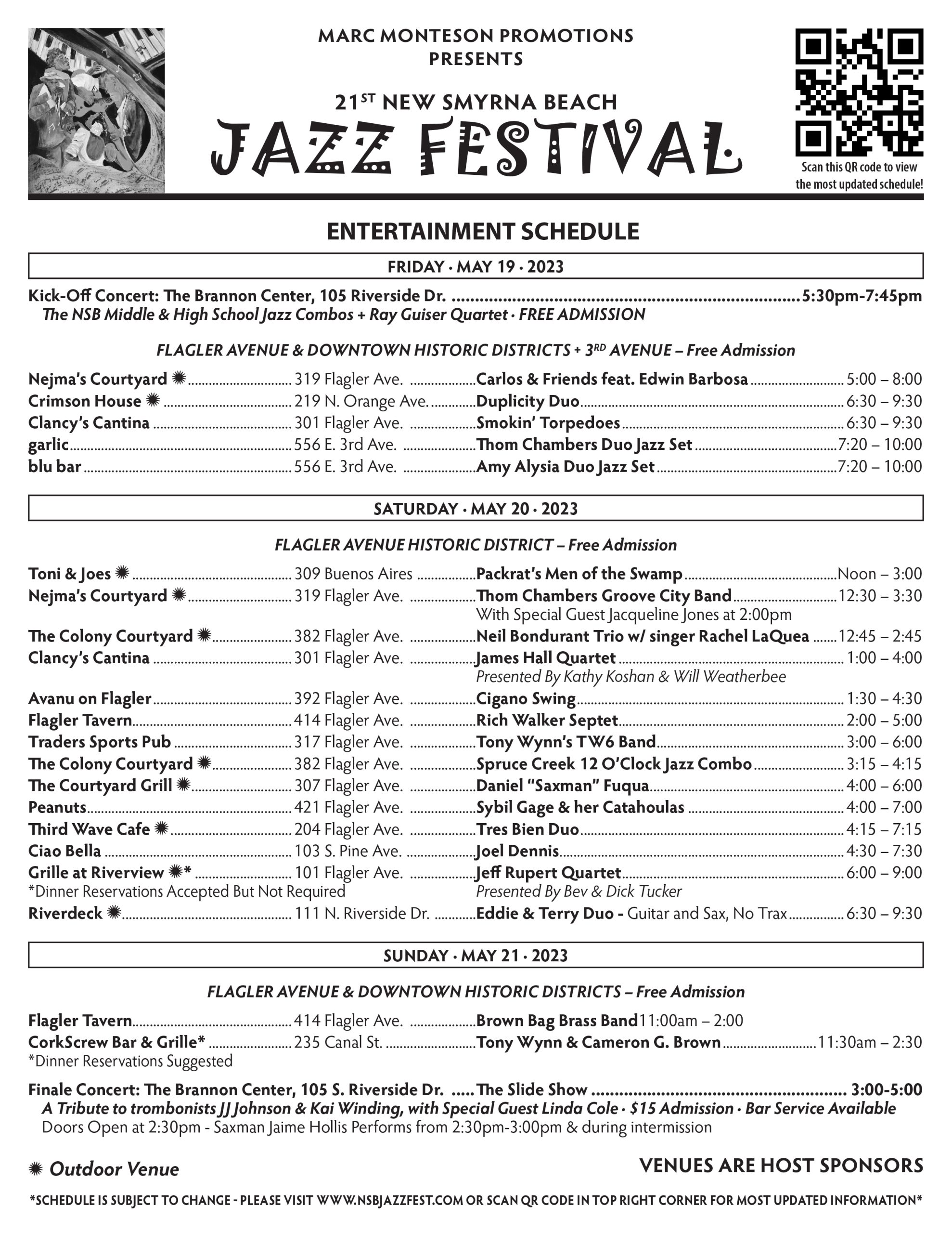 New Smyrna Beach Jazz Festival | New Smyrna Beach Jazz Festivals